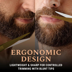 Ontaki brass grooming kit beard comb for smooth detailing