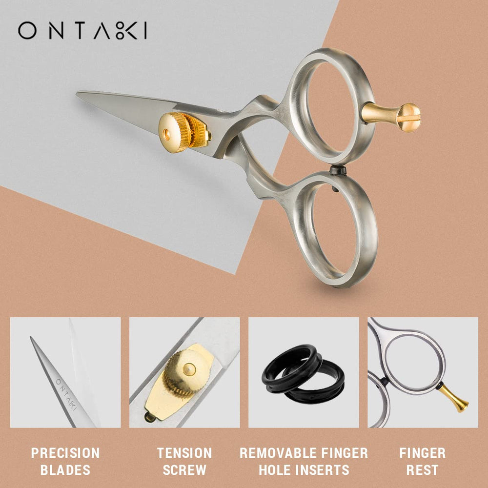 Ontaki ergonomic design with removable finger rest for comfortable grooming sessions