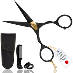 ONTAKI premium hand-forged Japanese steel blades close-up for precise grooming.