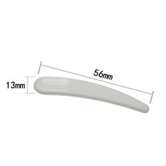 Onwon mini curved scoop for mixing tiny amounts of formulas with minimal waste.