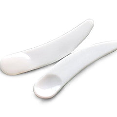 Onwon mini curved scoop packaging shows a compact 100-piece set for mess-free testing.