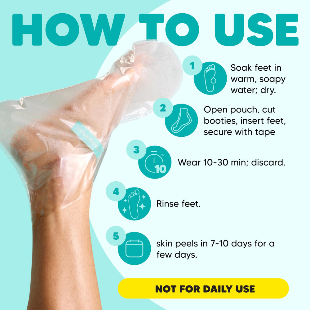 Onyx Professional Foot Peel Mask 2-pack packaging ready for gifting.