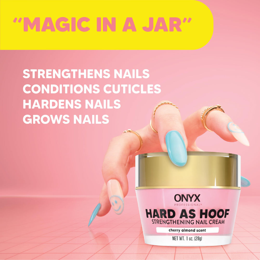 Onyx Professional Hard as Hoof cuticle nourishment promotes healthier cuticles