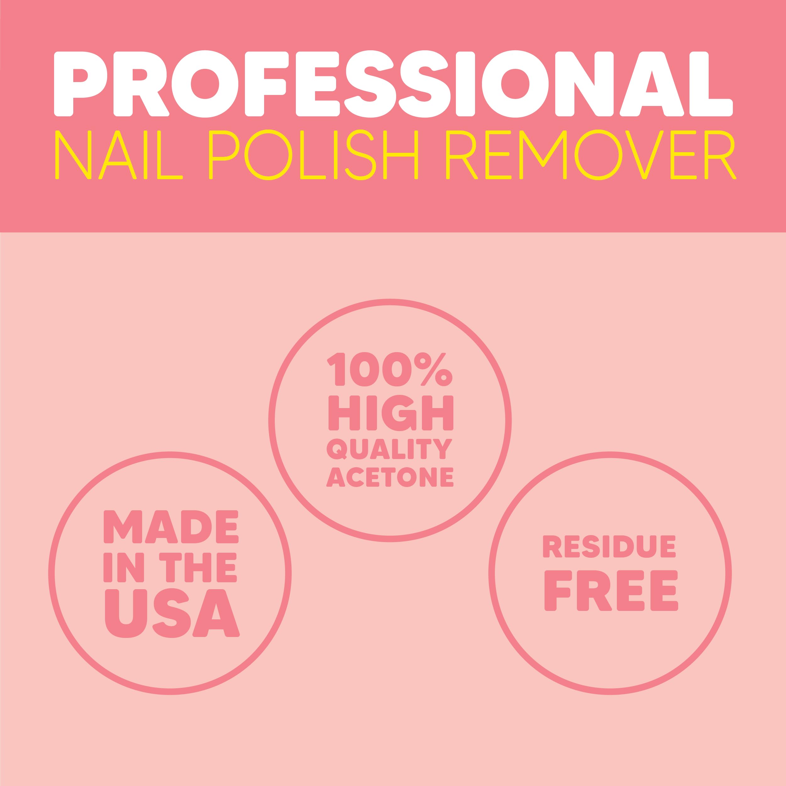 Onyx Professional remover cotton balls ready for polish removal
