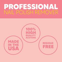 Onyx Professional remover cotton balls ready for polish removal