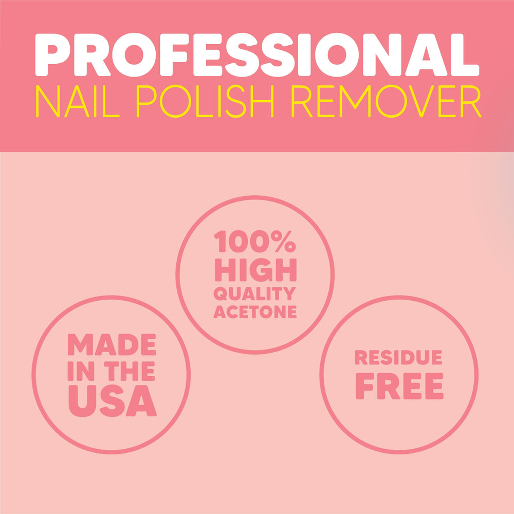 Onyx Professional nourishes nails with vitamin E and grape seed oil during removal.