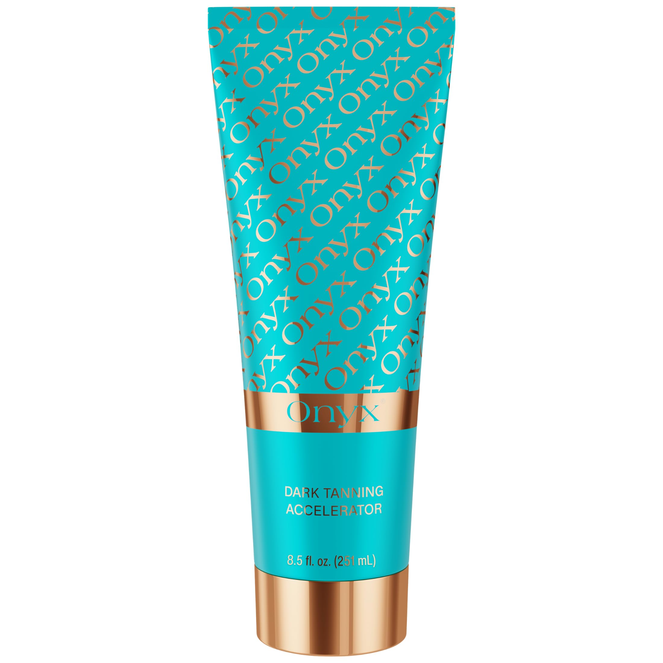 Onyx Strongest Dark Tanning Accelerator bottle pump for mess-free application and even coverage