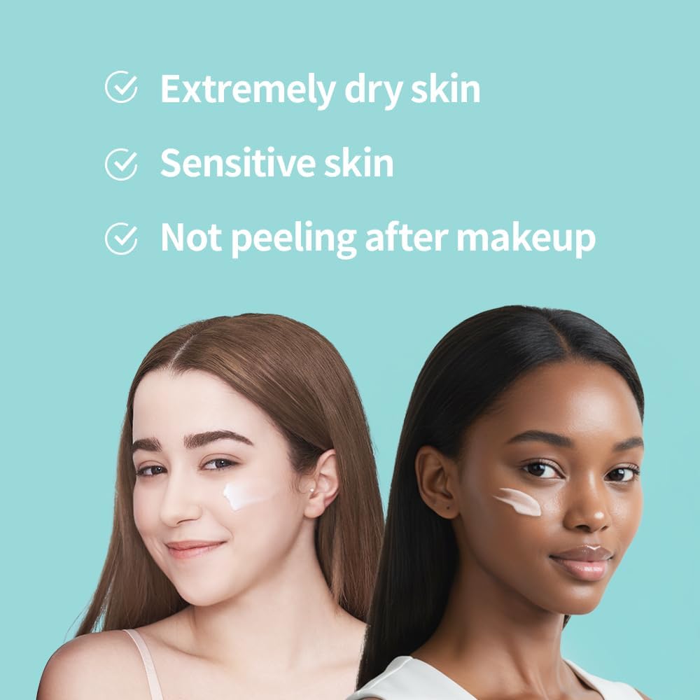 OOTD Peptide Moisturizer Application scene on clean skin, soothing daily routine.