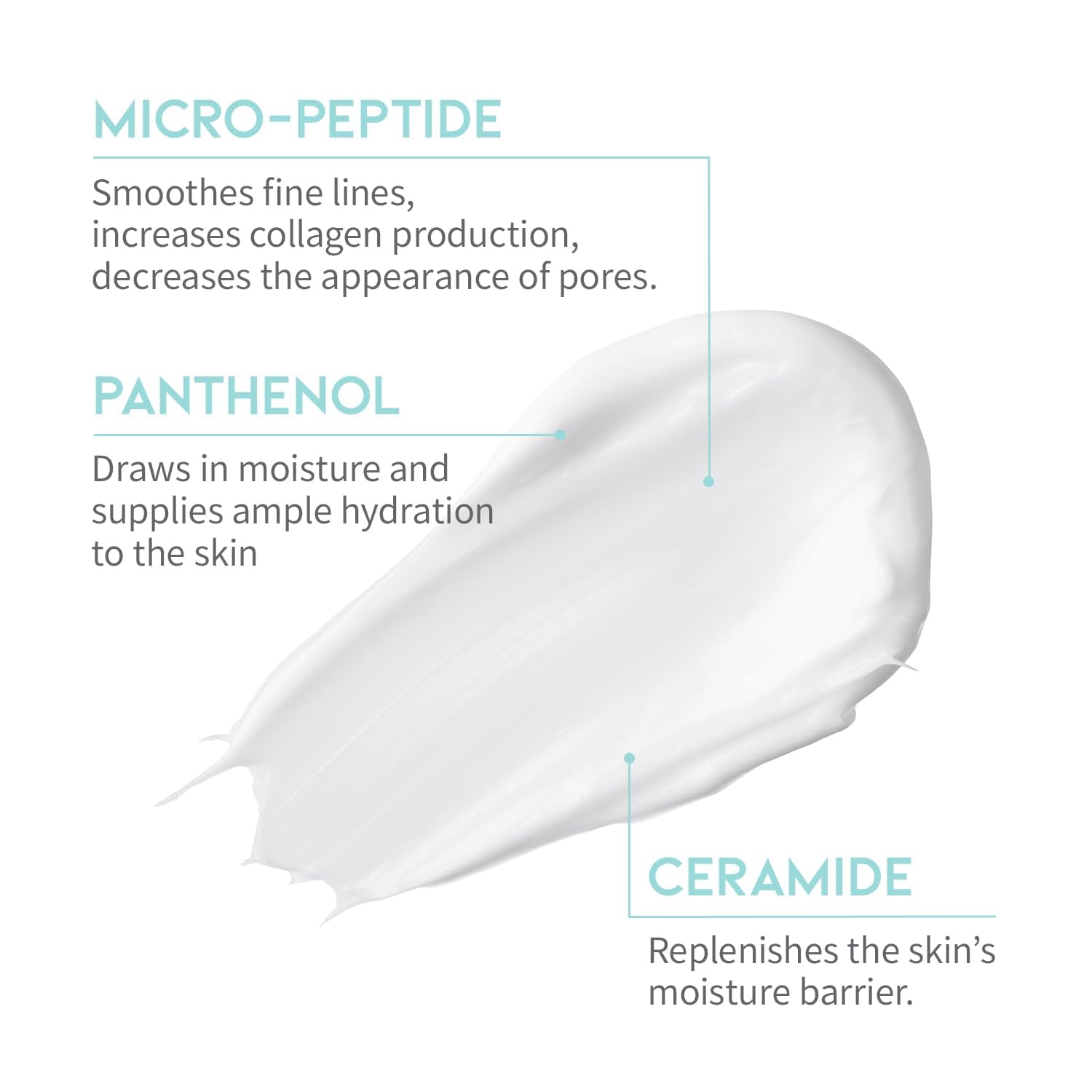 OOTD Peptide Moisturizer Fragrance-free label, gentle formula for daily use.