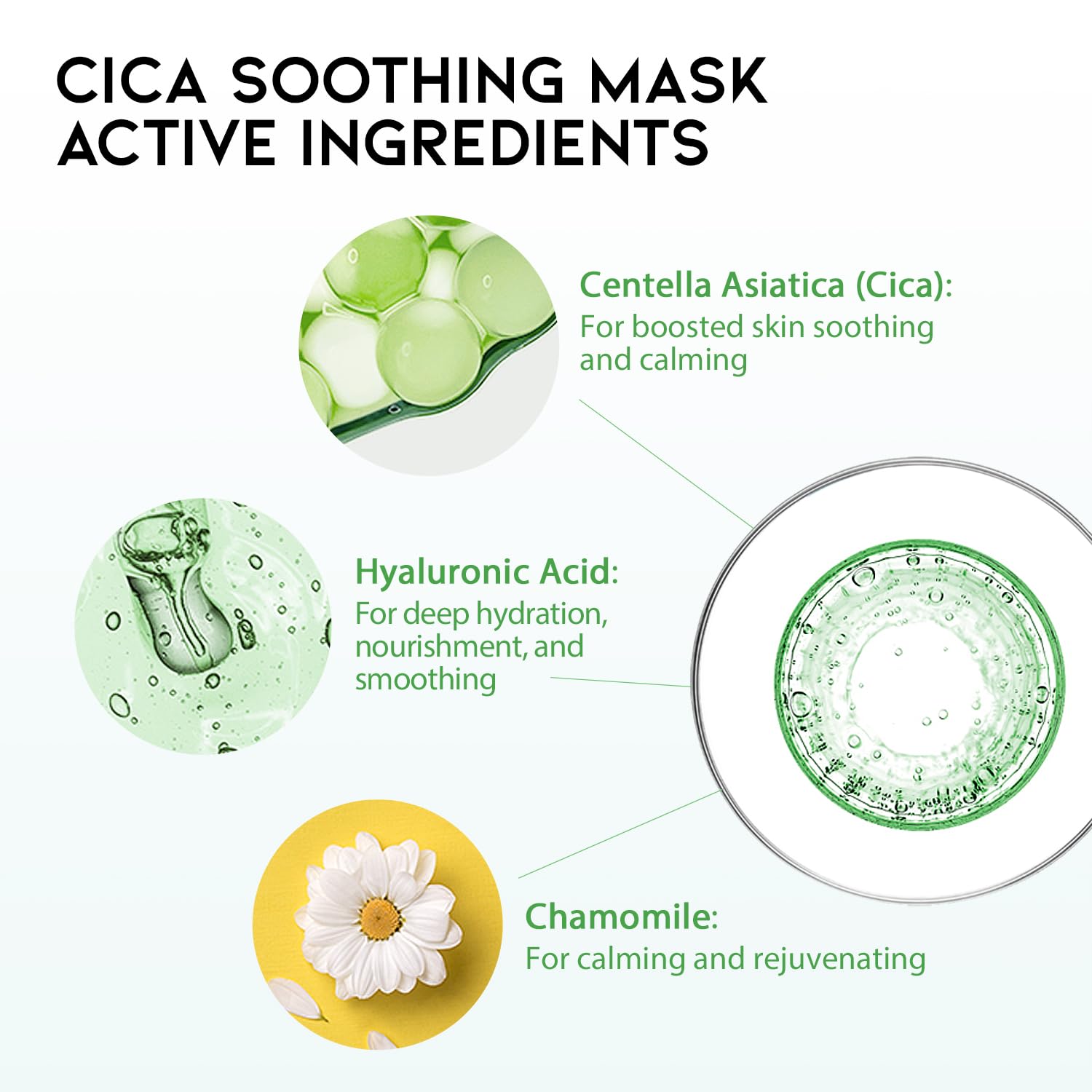 The #OOTD sheet-mask elasticity test image hints at improved elasticity.