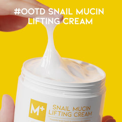 #OOTD snail mucin moisturizer texture closeup shows silky, non-greasy finish