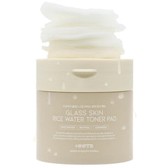 #OOTD toner pads closeup highlighting hydration and glass glow for dry skin.