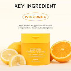 OOTD Vitamin C Toner Pad closeup pads highlight gentle hydration.