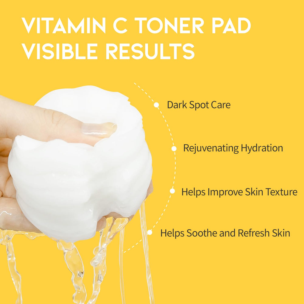 OOTD Vitamin C Toner Pad tin detail emphasizes compact, travel-friendly packaging.