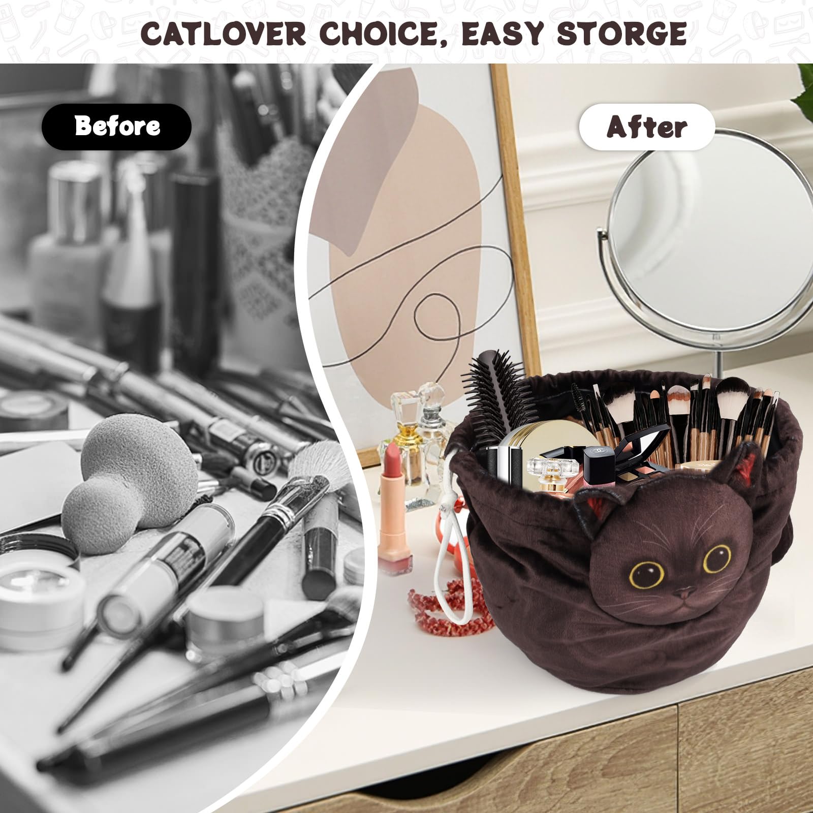 Openhahaha cat gift bag for women adds playful charm to any birthday or Valentine.
