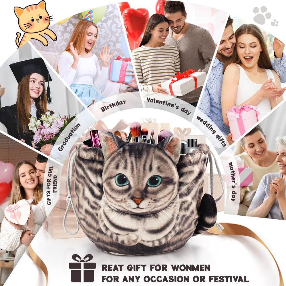 Openhahaha gift-ready cat bag adds charm to gifting occasions.