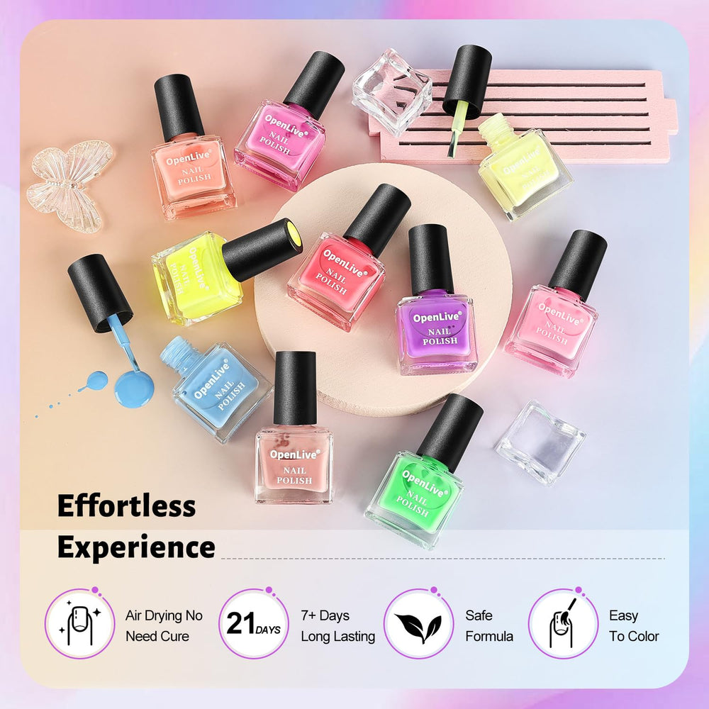 OpenLive color palette supports coordinating outfits for work, events, and evenings.