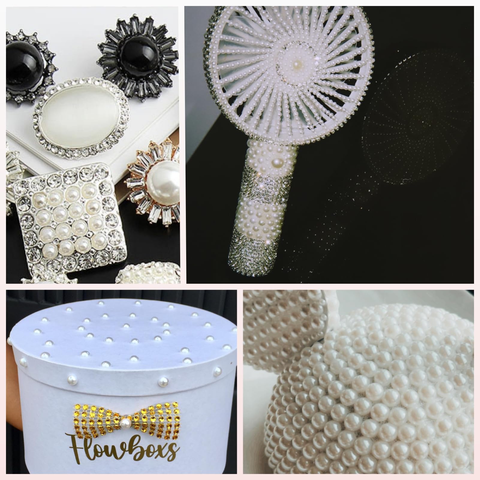 OPMADM DIY embellishments — decorate nails, cups, shoes, and party favors.