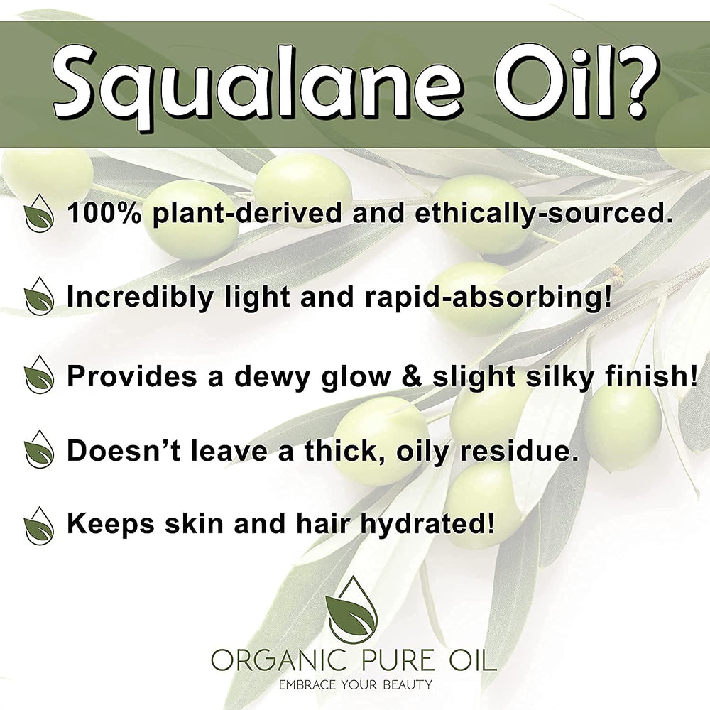 OPO Squalane Oil on the face demonstrates quick absorption and non-greasy hydration.