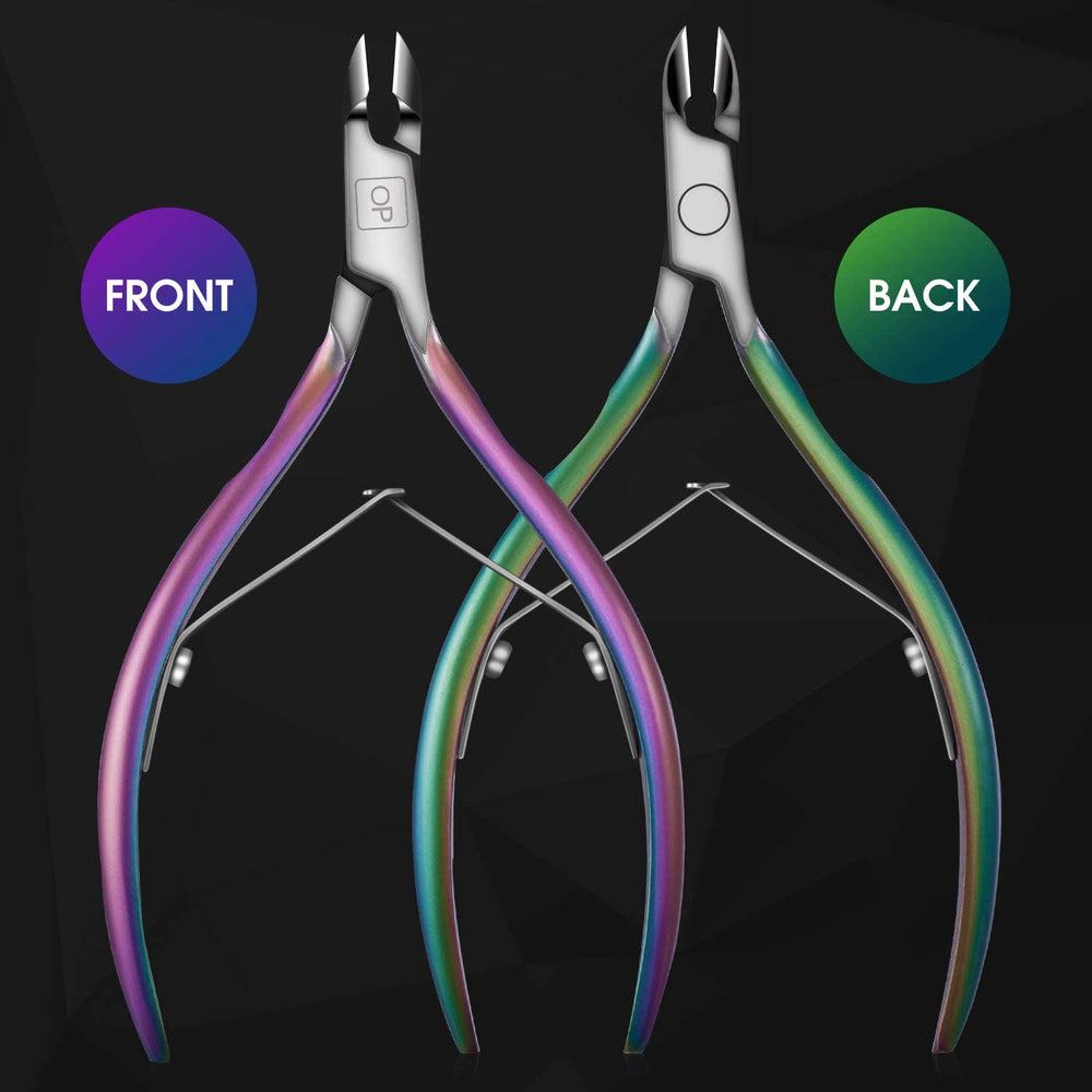 opove X7 rainbow gradient at-home manicure setup