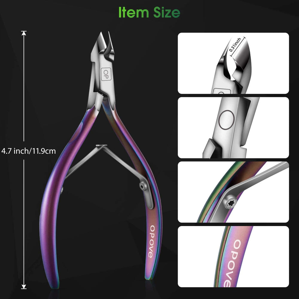 opove X7 rainbow gradient ergonomic handle with rust-resistant protective coating