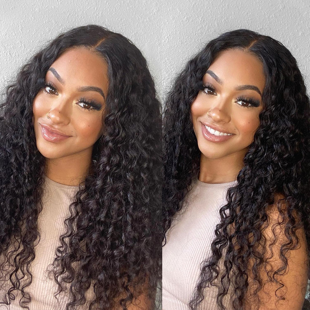 OQ HAIR human hair wig can be dyed for color customization.