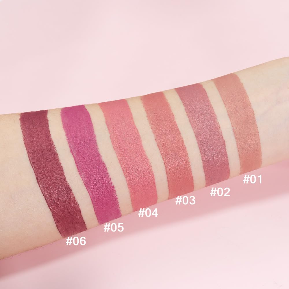 ORANOT brown shades matte lipstick for neutral, sophisticated looks