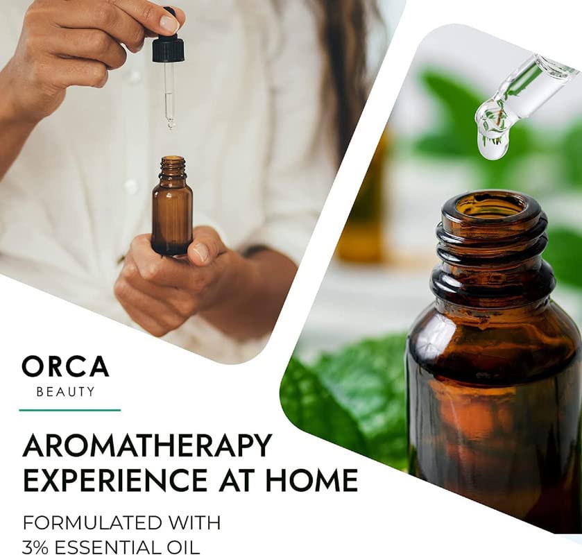 Orca Beauty Chamomile Shower Steamer serene, restful morning routine