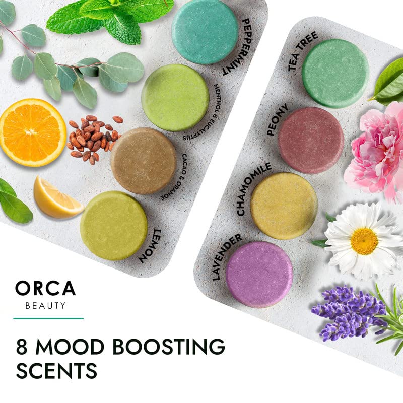 Orca Beauty Lemon Shower Steamer uplifting mood during daily showers