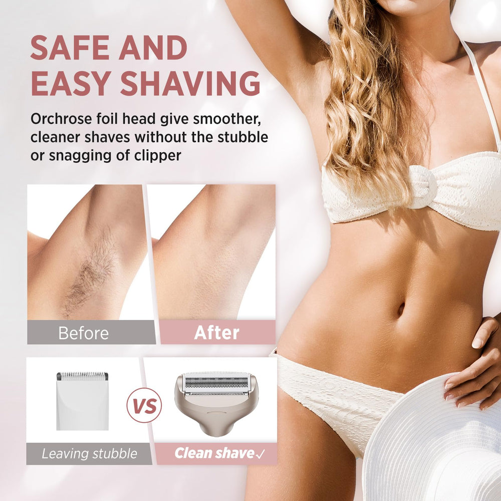 Orchrose Electric Razor 10000 RPM motor detail for efficient shaving