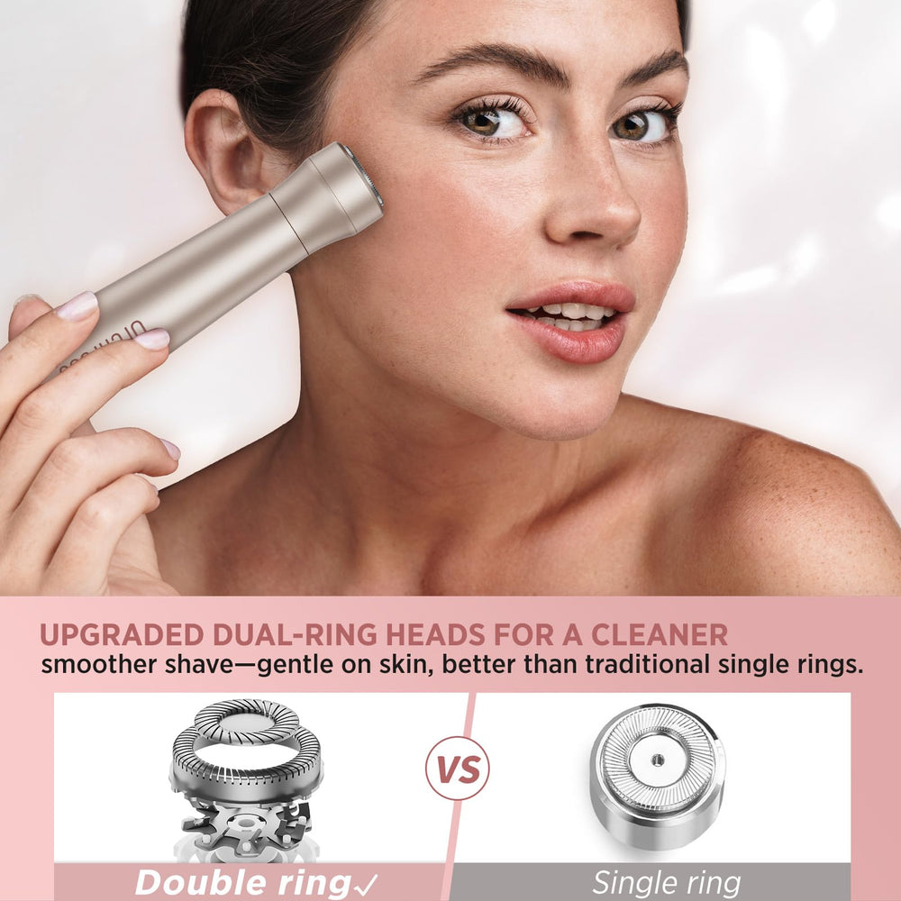 Orchrose Electric Razor USB-C charging port for quick power-ups