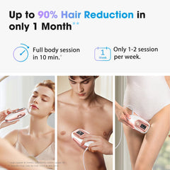 Oreeth IPL device with ice-cooling touch delivering cooler, gentler sessions.