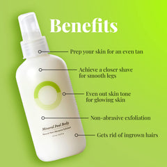 O.R.G. Skincare exfoliating beads close-up illustrating effective removal of dead skin cells.