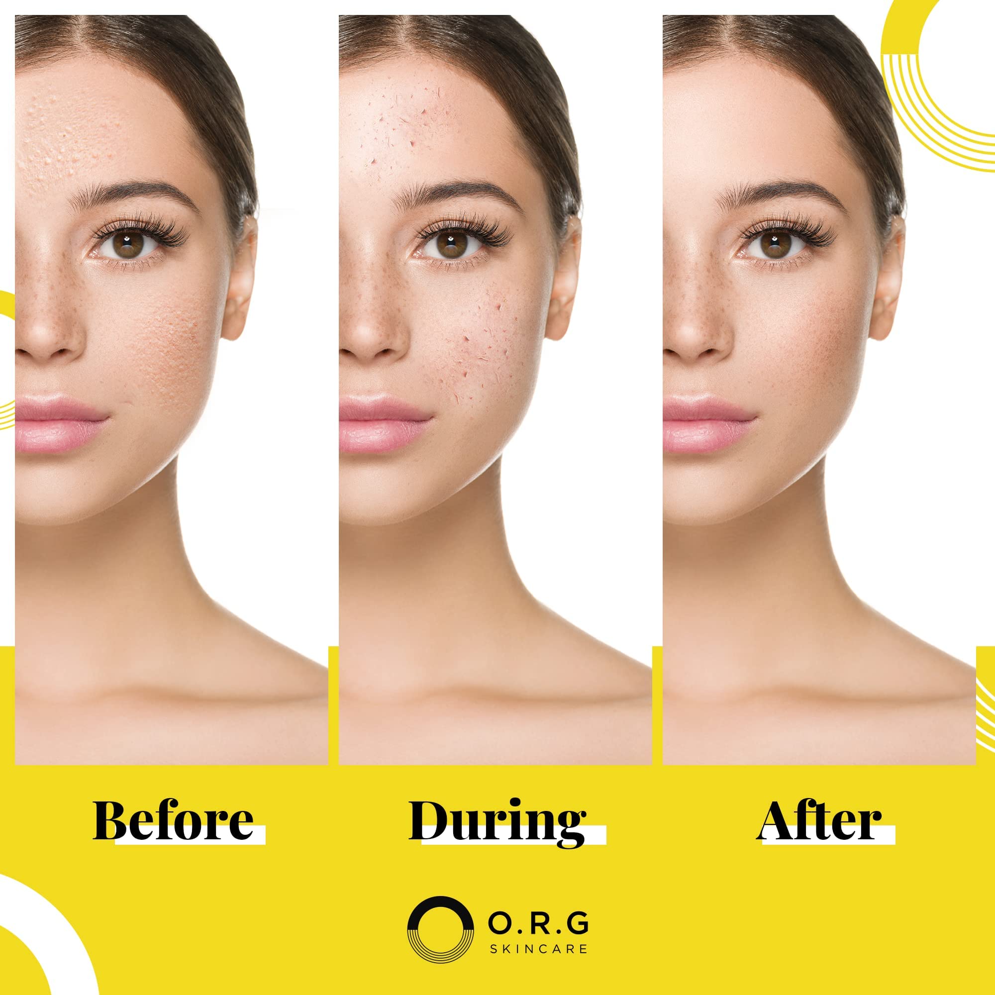 O.R.G. Skincare USA-made natural formula bottle highlights clean ingredients.