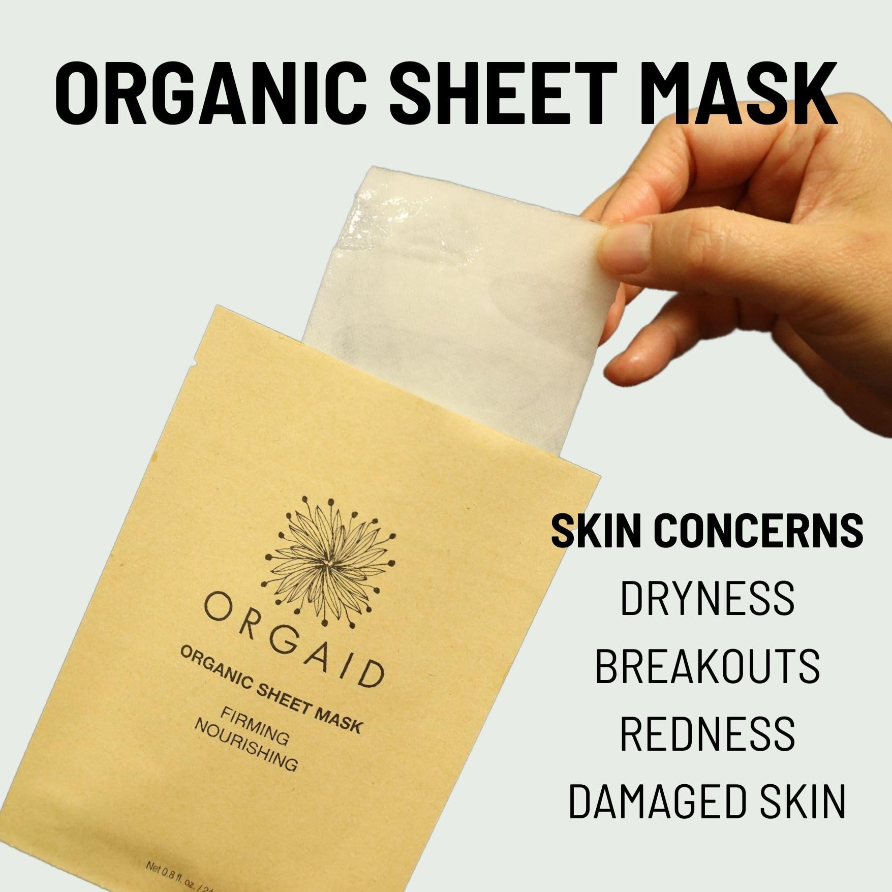 ORGAID cruelty-free Leaping Bunny logo on packaging signals ethical skincare.