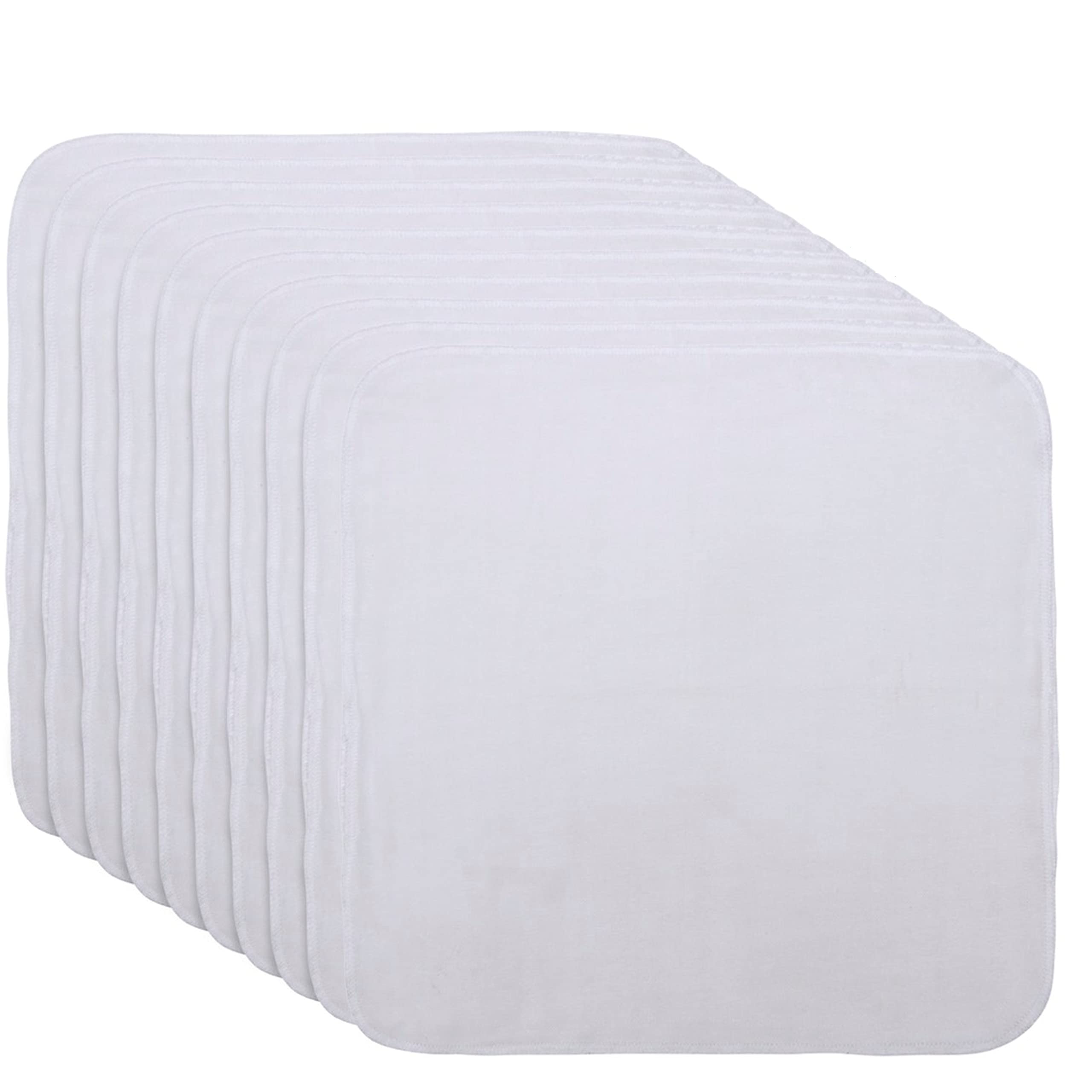 Organic Cotton Mart facial cleansing cloths pack for daily cleansing and makeup removal