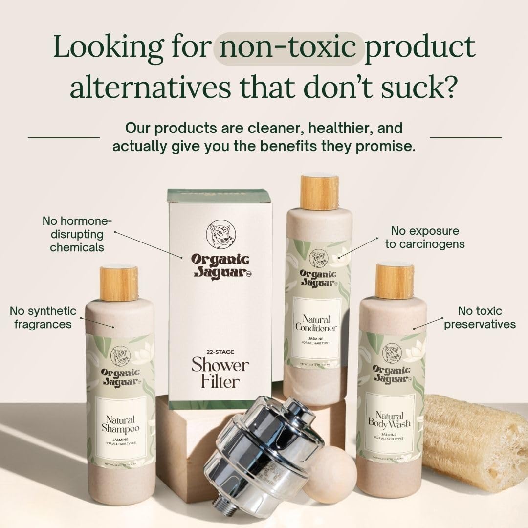 Organic Jaguar champú con glicerina para hidratación suave