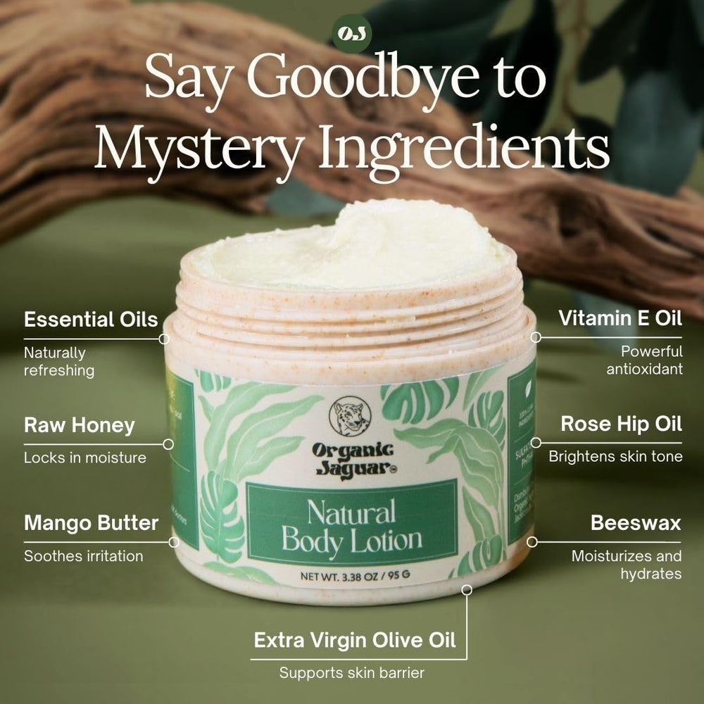 Organic Jaguar packaging highlights sulfate- and paraben-free formula.