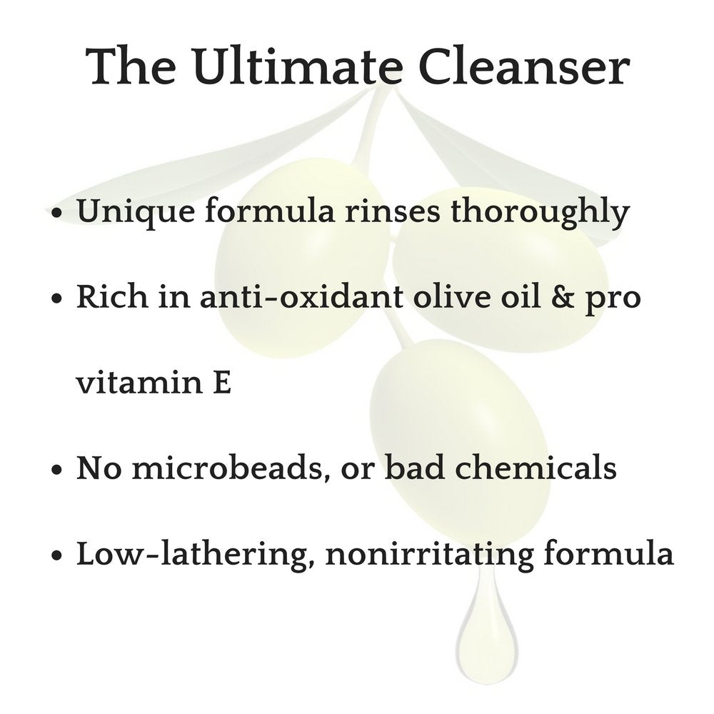 Organys cleansing oil texture being applied for a soft, hydrated finish with no residue.