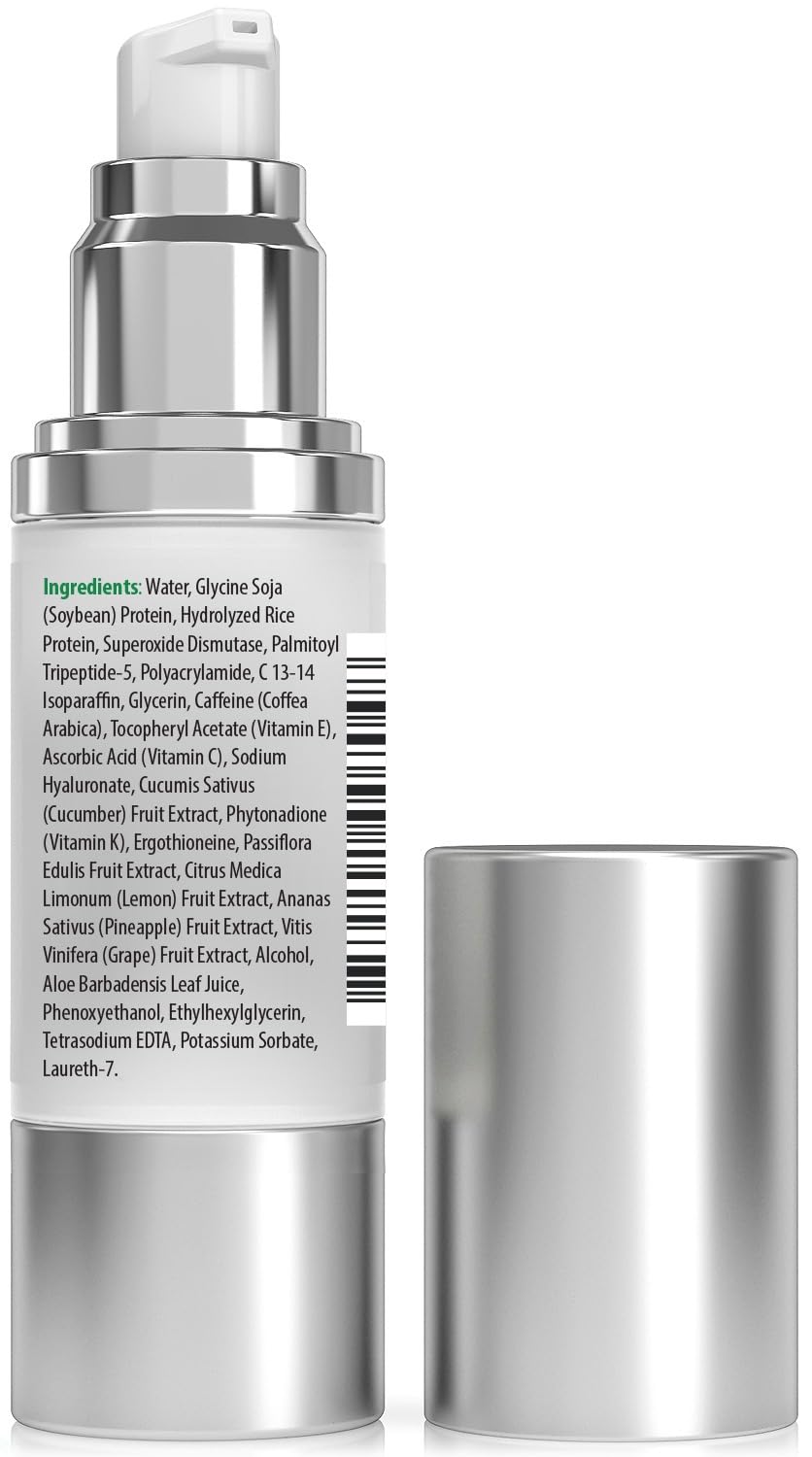 Organys Spark eye-cream jar closeup providing rich moisture for tired eyes