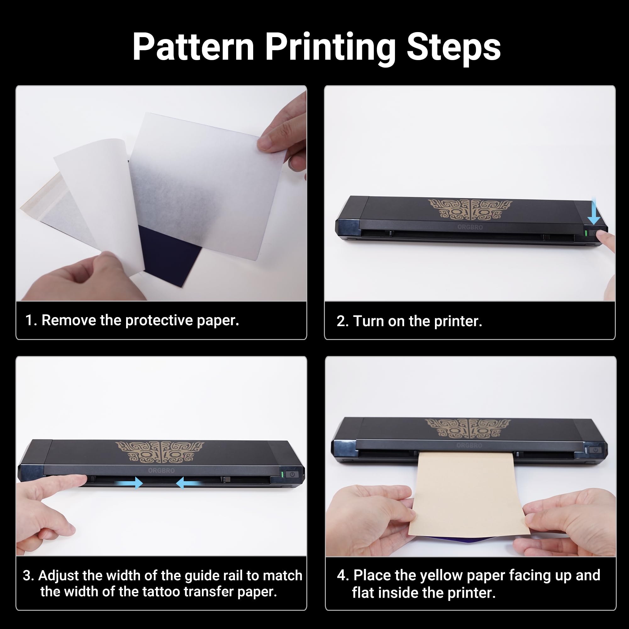 ORGBRO 30pcs transfer paper bundle simplifies starter supplies.