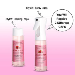 Orientfashion Rose Water Locs spray application on locs promotes daily moisture and scalp relief