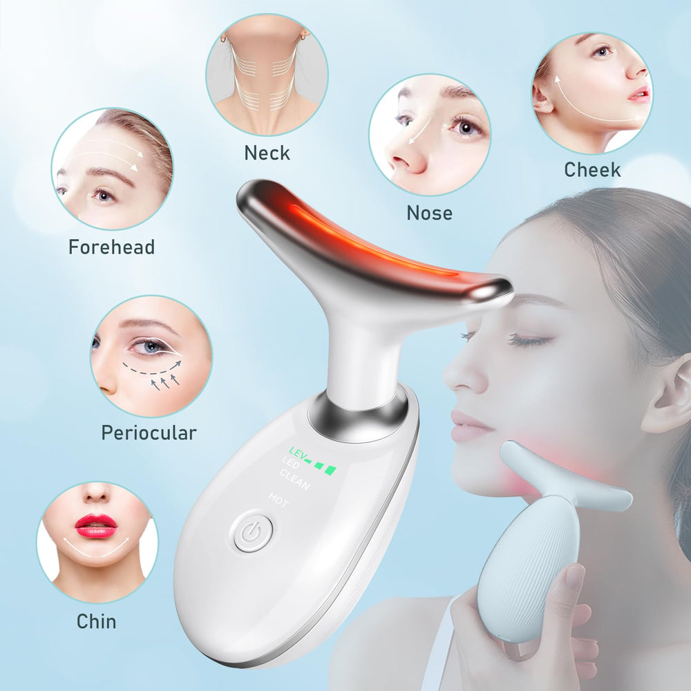 Oriflame massager showing thermostat feature for improved product absorption