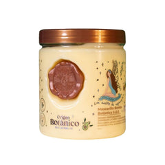Origen Botánico S.O.S. Botanical Bomb Mask jar close-up supports deep repair and smoother hair.
