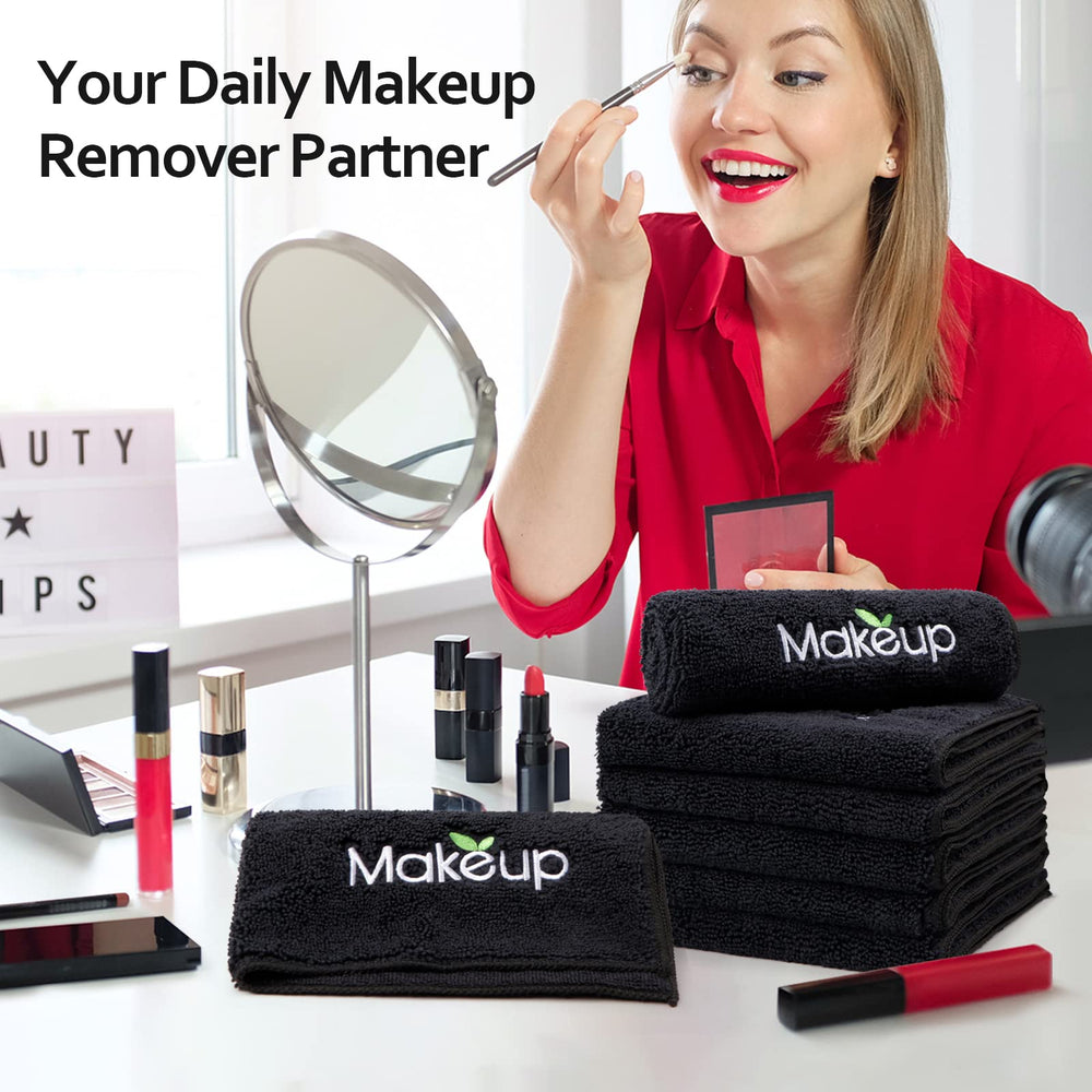 Orighty gift-ready skincare towels, elegant black pack perfect for thoughtful gifts.