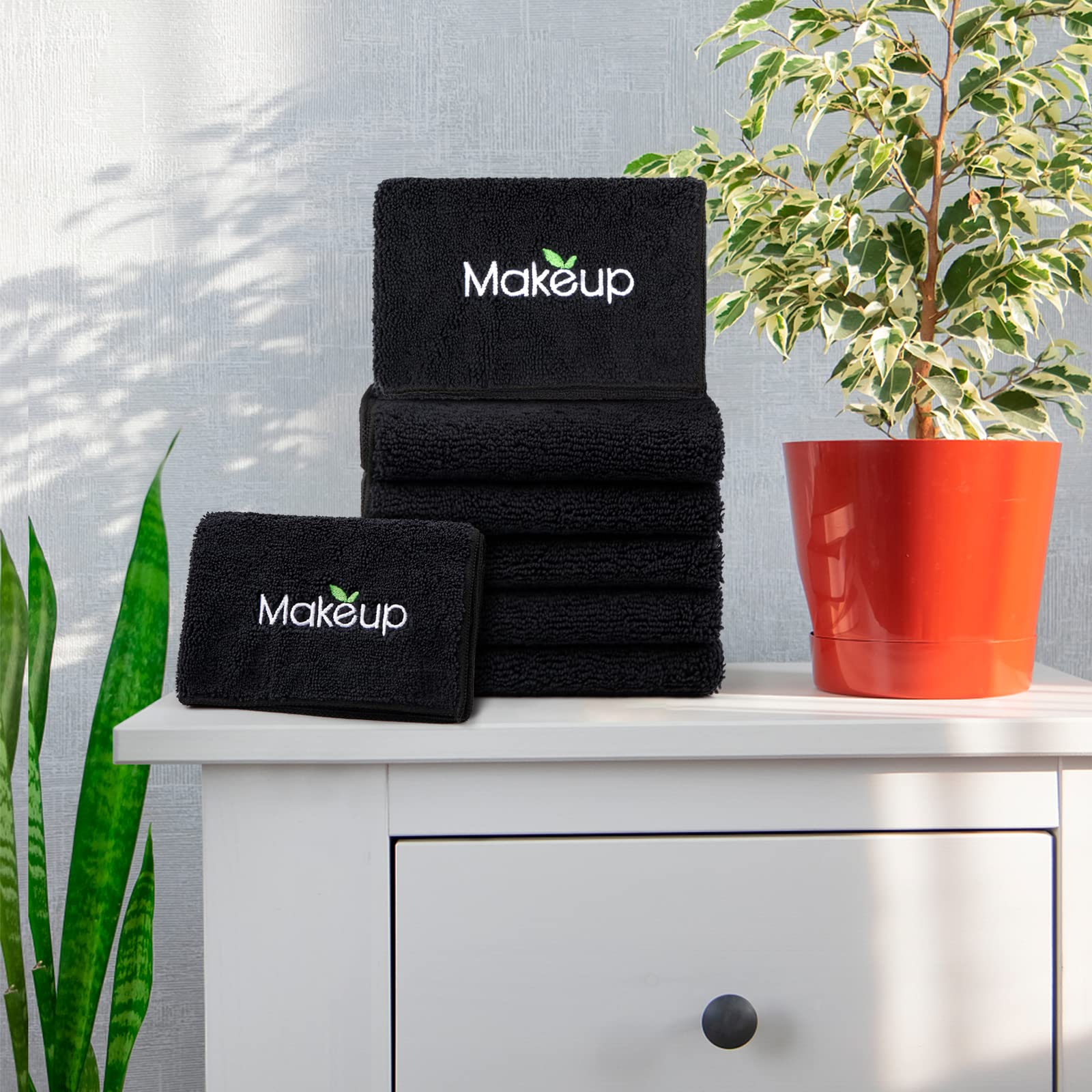 Orighty multi-purpose towels arranged for guest room or hotel use showcase versatile application.