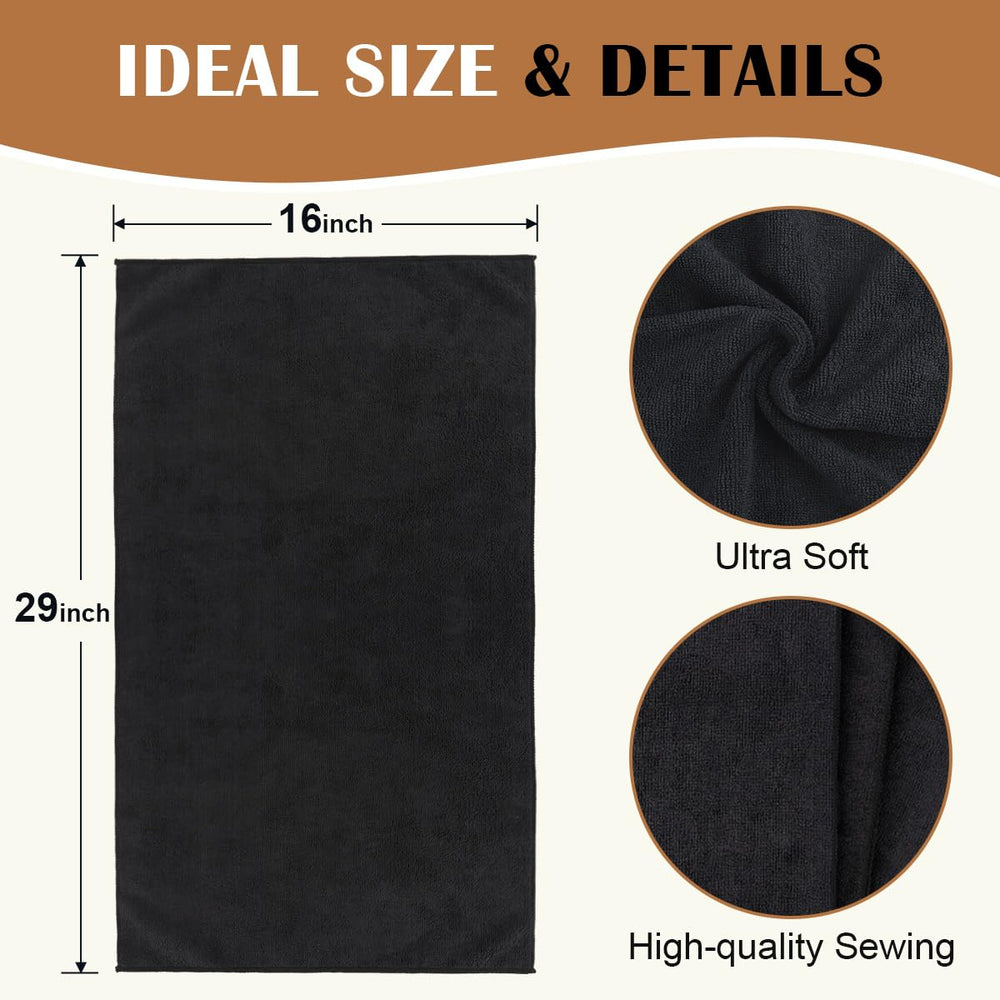 Orighty salon towels with reinforced edges resist wear over repeated washes
