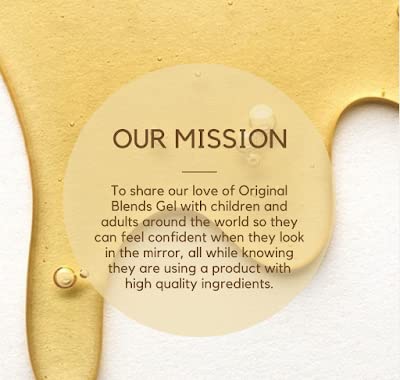 Original Blends flaxseed gel eco packaging emphasizes cruelty-free choices
