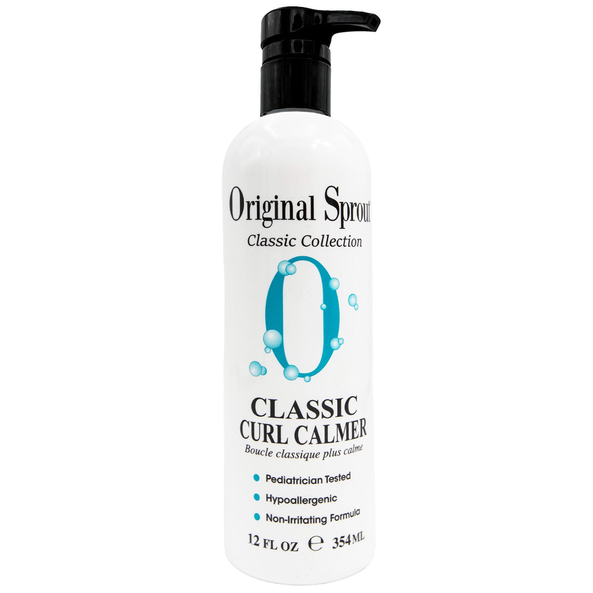 Original Sprout Curl Calmer bottle, 12 oz, for all hair types.
