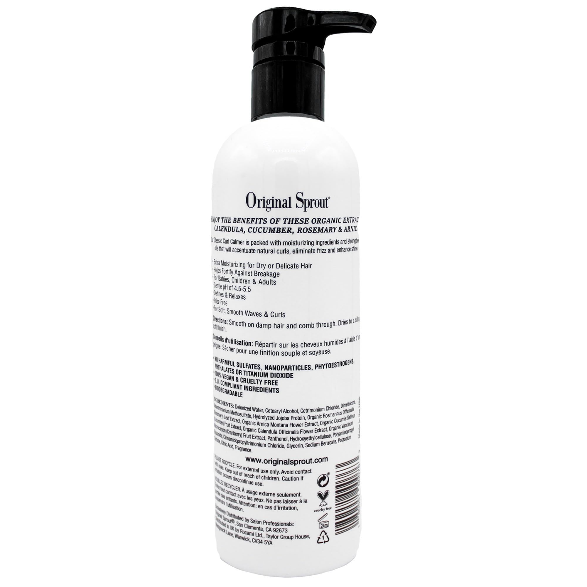 Original Sprout Curl Calmer made in California for responsible care.